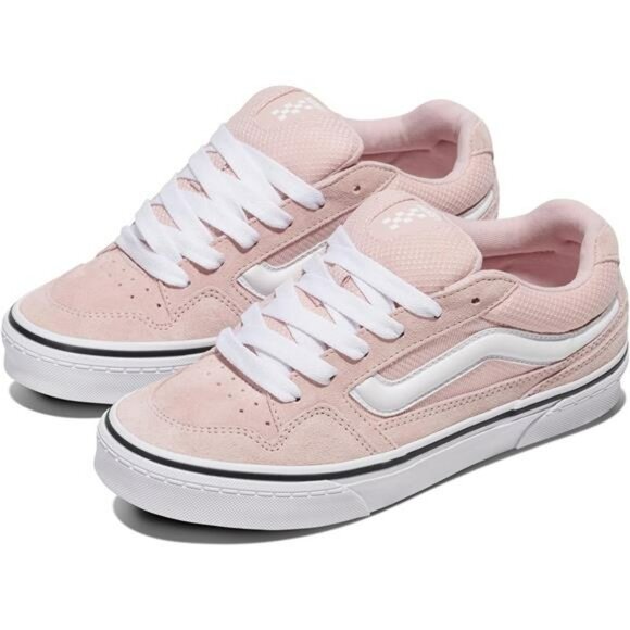 Women chunky sneakers retro 90s platform casual walking shoes suede mesh lace up - Picture 2 of 8